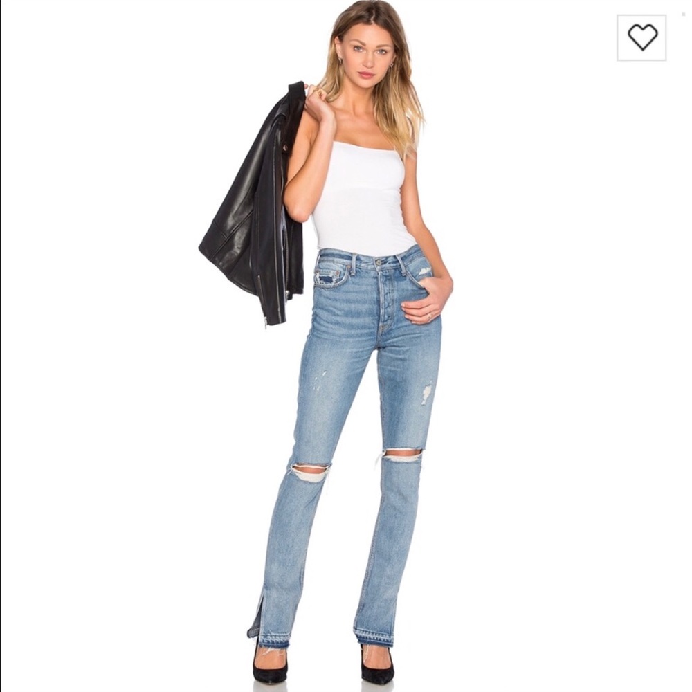GRLFRND Natalia high rise jeans
